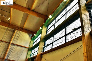 Siatki Bukowno - Siatki na hale sportową piłkochwyty na ściany i okna, dzielące hale sportową dla terenów Bukowno